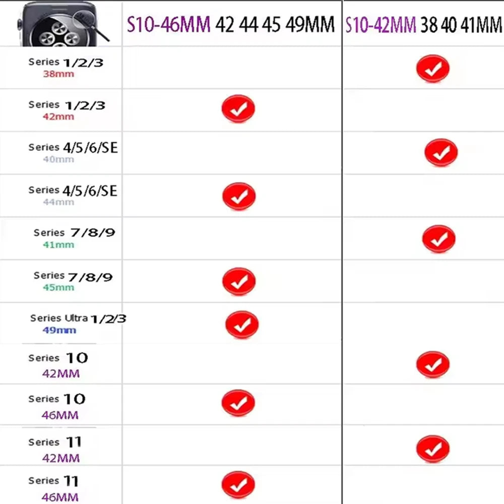 Milanese parachute band For Apple Watch band Ultra 3 2 49mm 46mm 44mm 45mm 41mm 42mm band Correa Apple Watch Series 11 10 9 8 7 SE