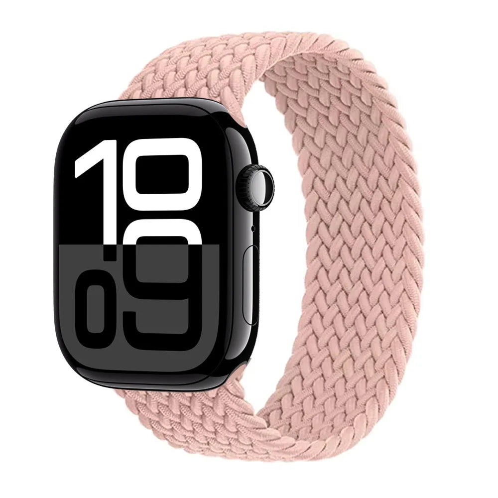 Braided loop band For Apple Watch band Ultra 3 2 49mm 44mm 41mm 40mm 42mm 46mm 45mm band Apple Watch Series 11 SE3 10 9 8 7 6 5
