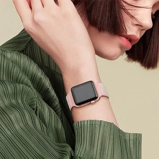 Nylon Loop band For Apple Watch 11 10 9 8 7 46mm 45mm 42mm 41mm Ultra 3 2 49mm Braided band Apple Watch 6 5 4 SE3 44mm 40mm Belt