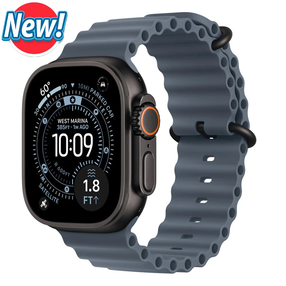 Ocean band for Apple Watch Ultra 3 2 band 49mm 46mm 44mm 40mm 45mm 41mm 42mm Correa band Apple Watch Series 11 10 9 SE 8 7 6 5 4