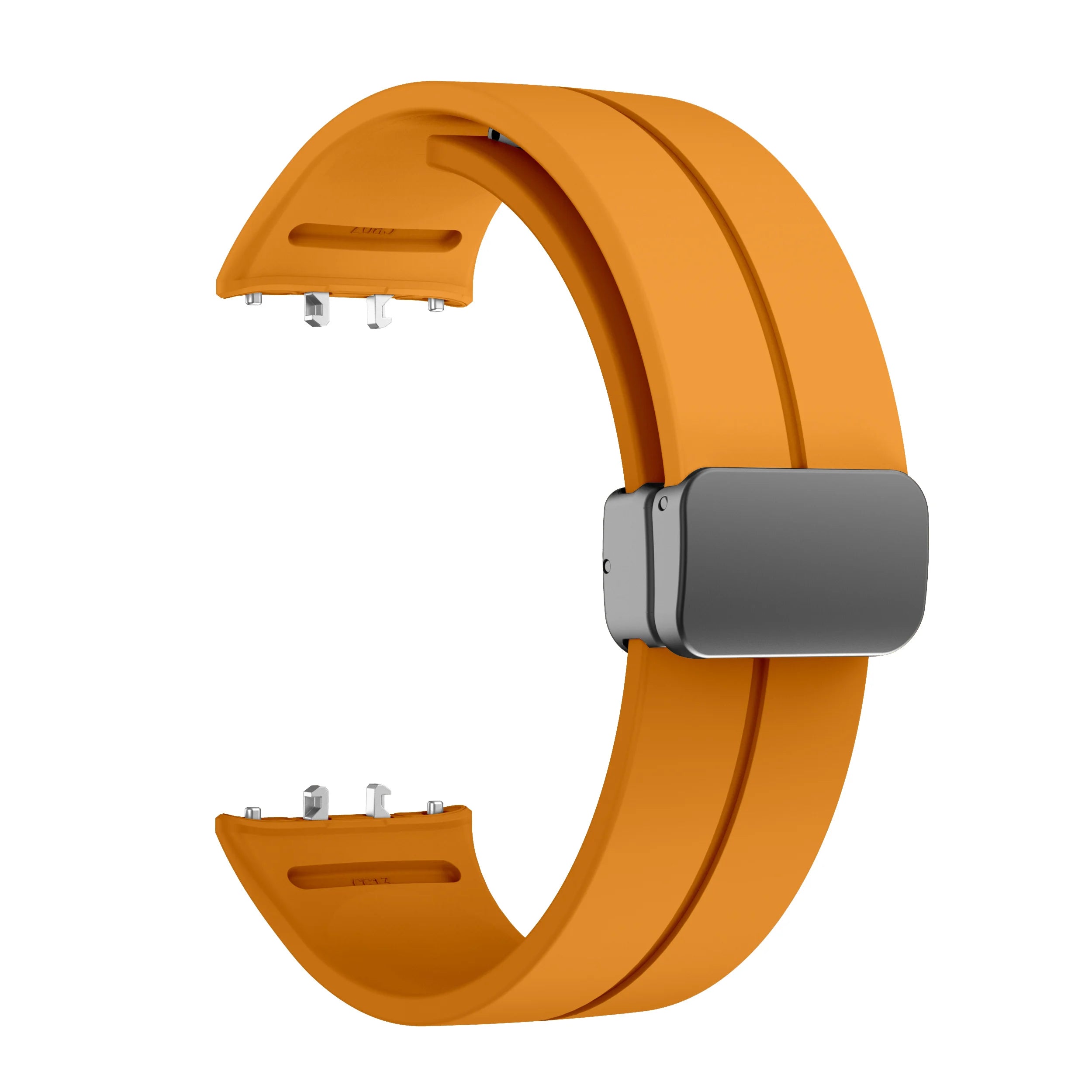 Sports Silicone Band For Samsung Galaxy Fit3 Fit 3 SM-R390 Magnetic D Buckle Strap Wristband Bracelet Replacement Accessories