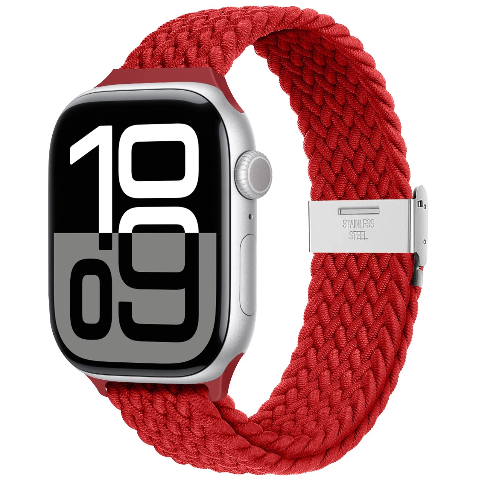 Slim Braided Solo Loop band For Apple Watch band 45mm 41mm 44mm 40mm 46mm 42mm 49mm band Apple Watch Series Ultra 2 10 9 SE 8 7