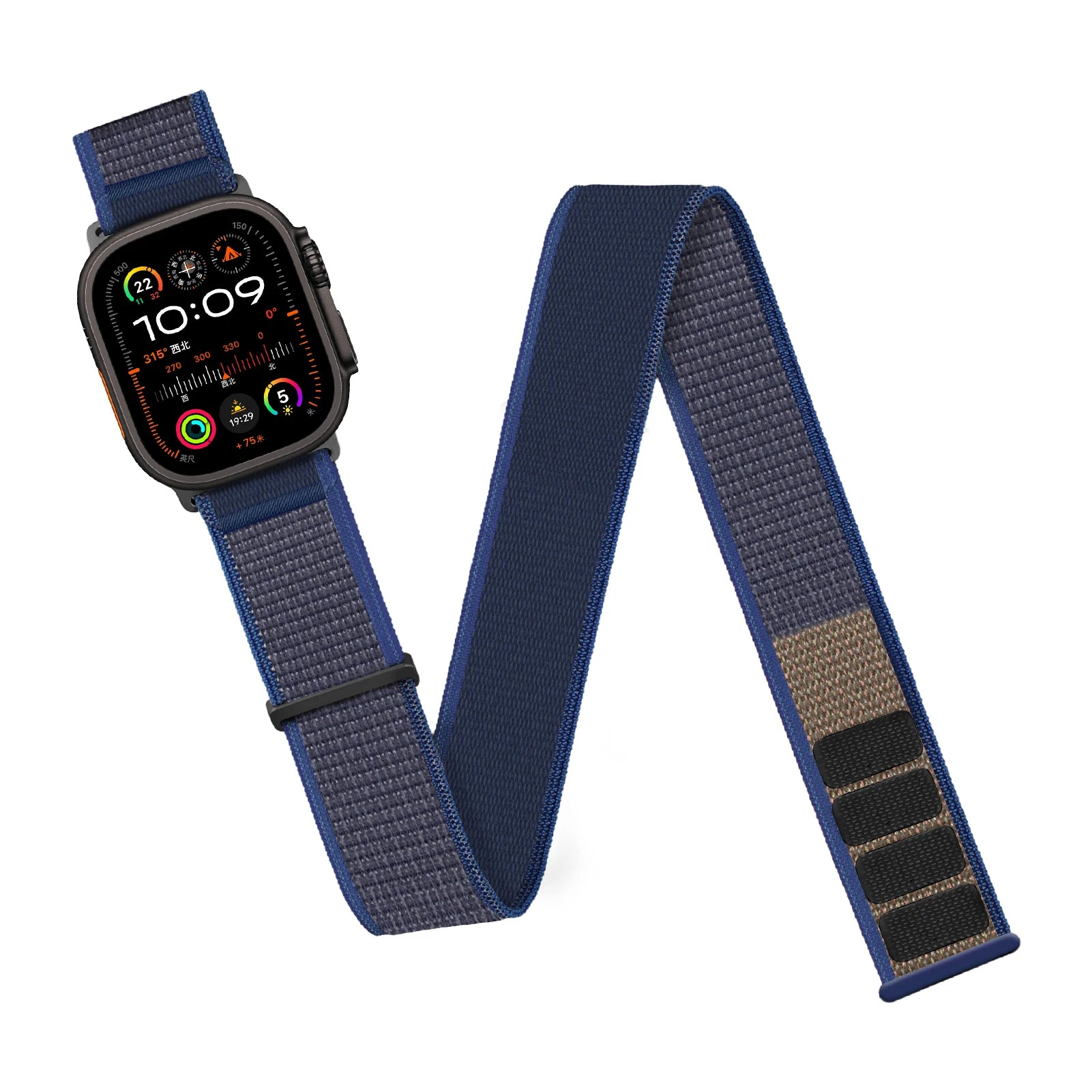 Trail Loop For Apple Watch band Ultra 2 49mm 44mm 40mm 41mm 45mm 38mm Nylon Armband Ankle band Apple Watch Series 9876 SE S10 42mm 46mm