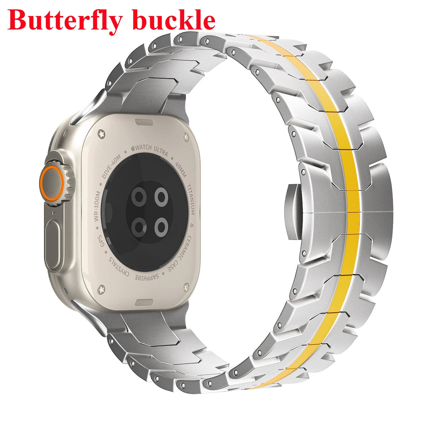 Stainless Steel band For Apple Watch Series 11 10 9 8 SE 3 46mm 45mm 42mm 44mm metal band For Apple Watch Ultra 3 2 1 49mm