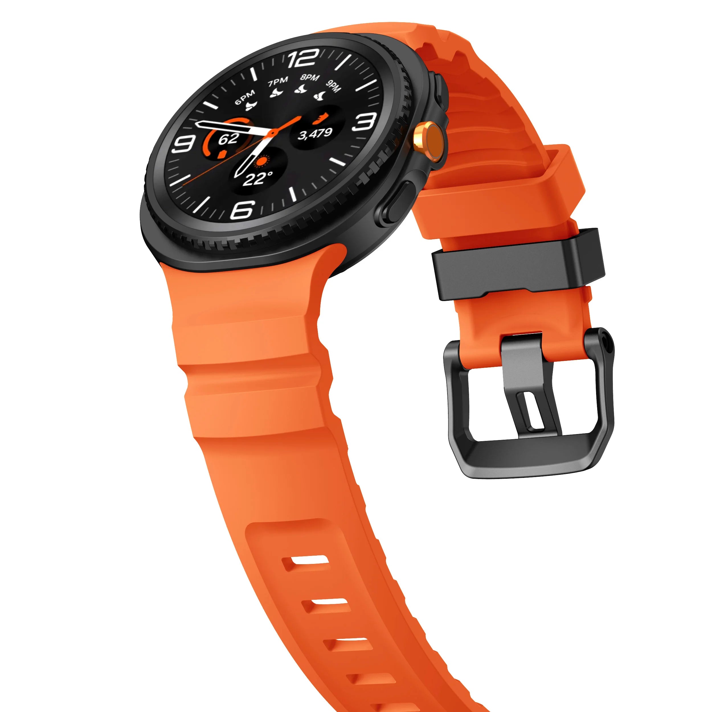 Trail Silicone Band for Samsung Galaxy Watch 8 Strap 44mm 40mm No Gaps Bracelet for Galaxy Watch 8 Classic 46mm Sport Wristband