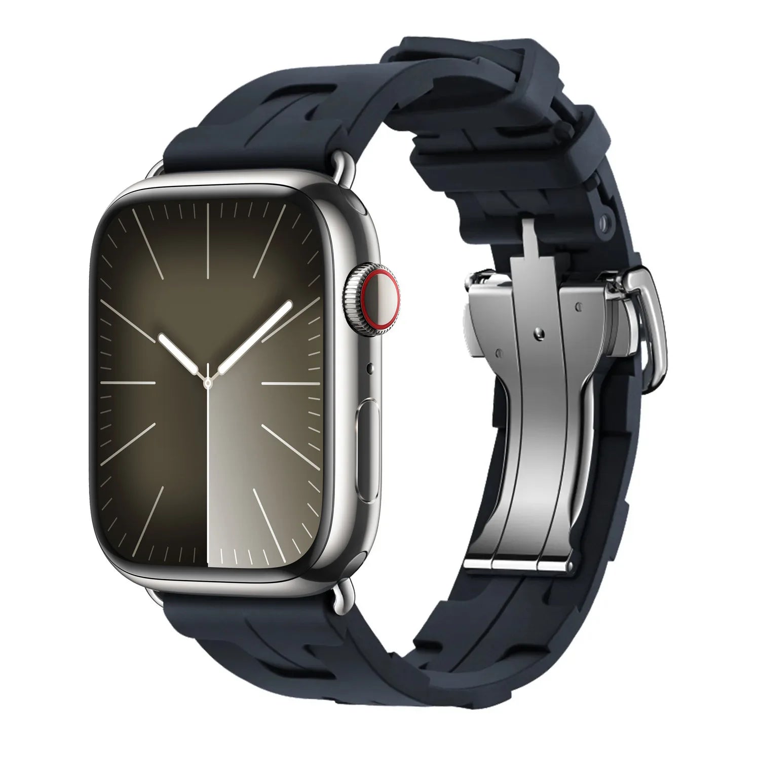 Kilim Single Tour band For Apple Watch band 45mm 44mm 41mm 38mm Folding Buckle Silicone band Apple Watch 10 46mm 42mm Ultra 2 49mm