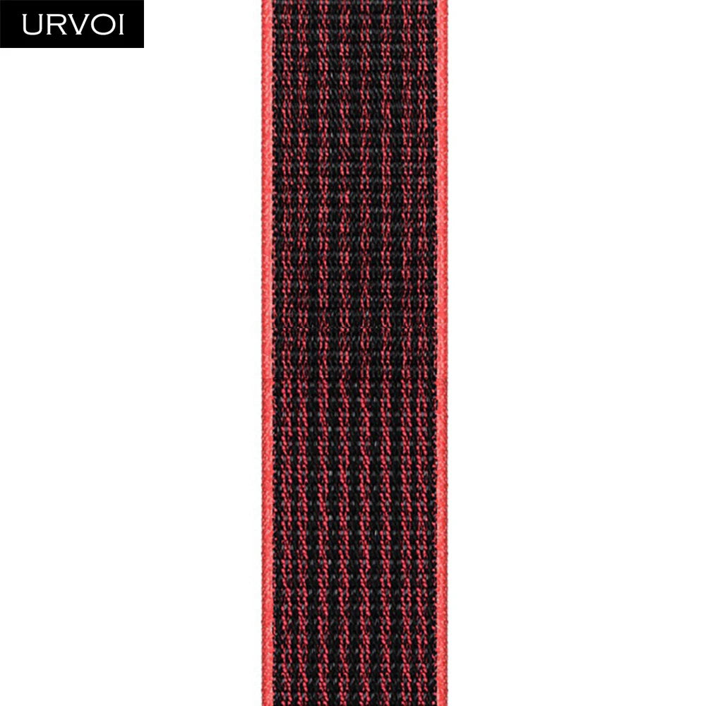 URVOI Sport Loop for Apple Watch Ultra 3 2 Series 11 10 9 8 SE3 Nylon loop for Apple Watch sport band 42mm 46mm breathabe hook fastener