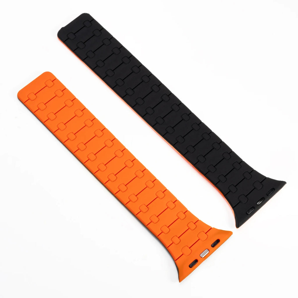 Magnetic Silicone band for Apple Watch Ultra 3 2 49mm 46mm 42mm 45mm 44mm sport band Apple Watch Series 11 10 9 8 7 6 SE 5 band