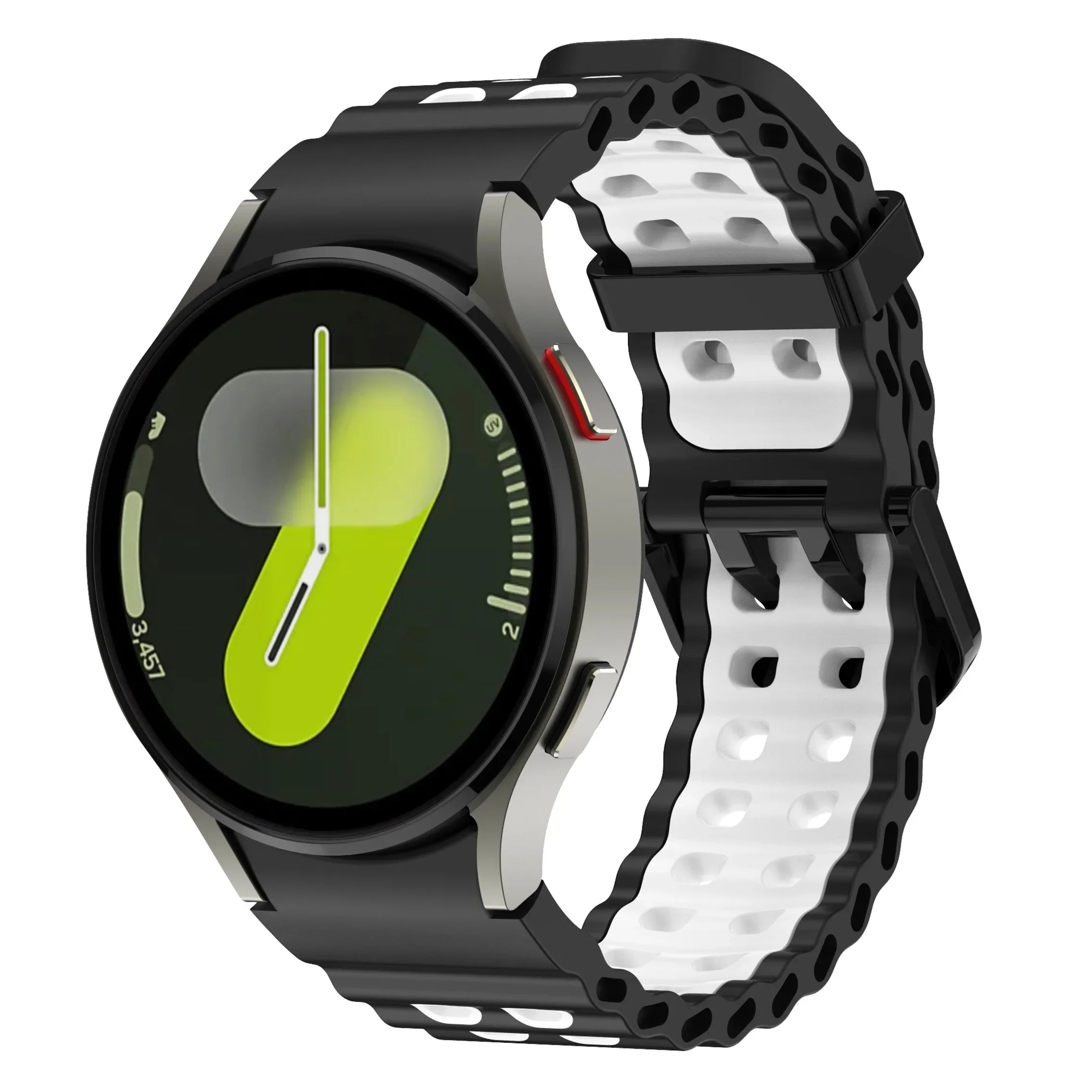 Ocean Silicone Comfortable Strap for Samsung Galaxy Watch 7/6/5/4 40mm 44mm Bracelet for Watch 6/4 Classic 47/43mm 46/42mm Band