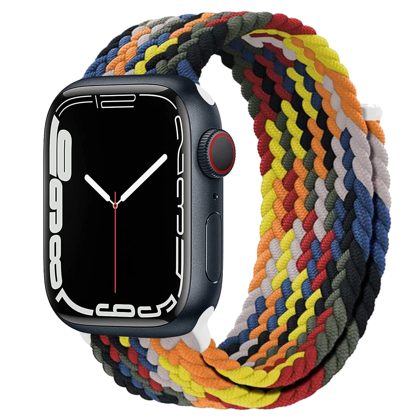 Band For Apple Watch band 44mm 40mm 45mm 41mm 42mm Ultra 49mm correa Braided Solo Loop band Apple Watch Series 7 3 5 SE 6 8