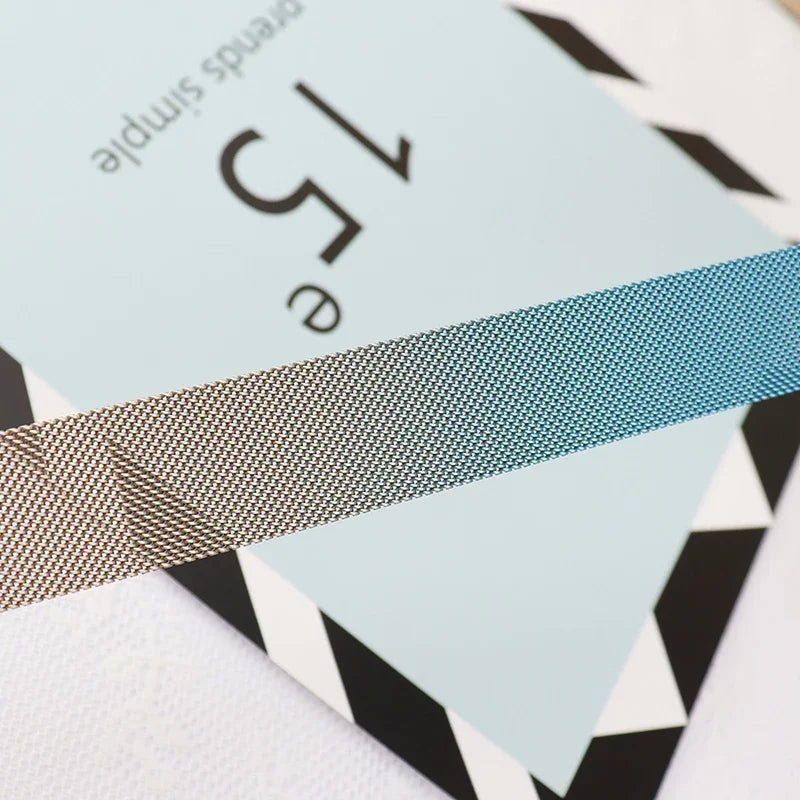 Milanese Loop for Apple Watch band 44mm 40mm Ultra 2 band 49mm 45mm 41mm 42mm 38mm 44mm band Apple Watch Series 8 7 6 SE 5 4 3