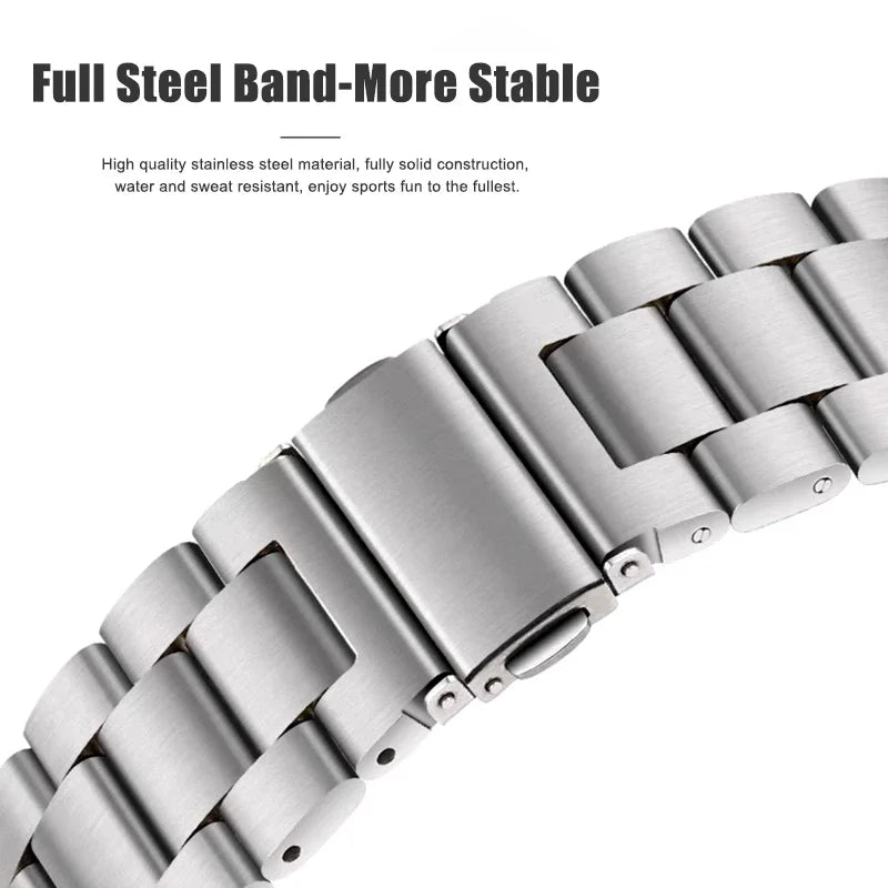 Stainless Steel band for Apple Watch band Ultra 2 49mm 46mm 45mm 41mm 44mm 42mm metal band Apple Watch Series 10 9 8 7 SE 6 5 4