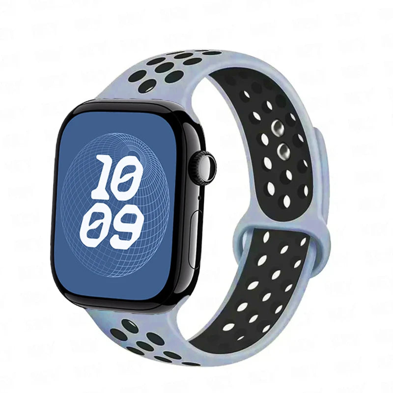 For Apple Watch 11 band S11 46mm 42mm 45mm 44mm 49mm 40mm 41mm Silicone band Sport band Apple Watch Series 10 8 7 6 5 9 SE Ultra3 2