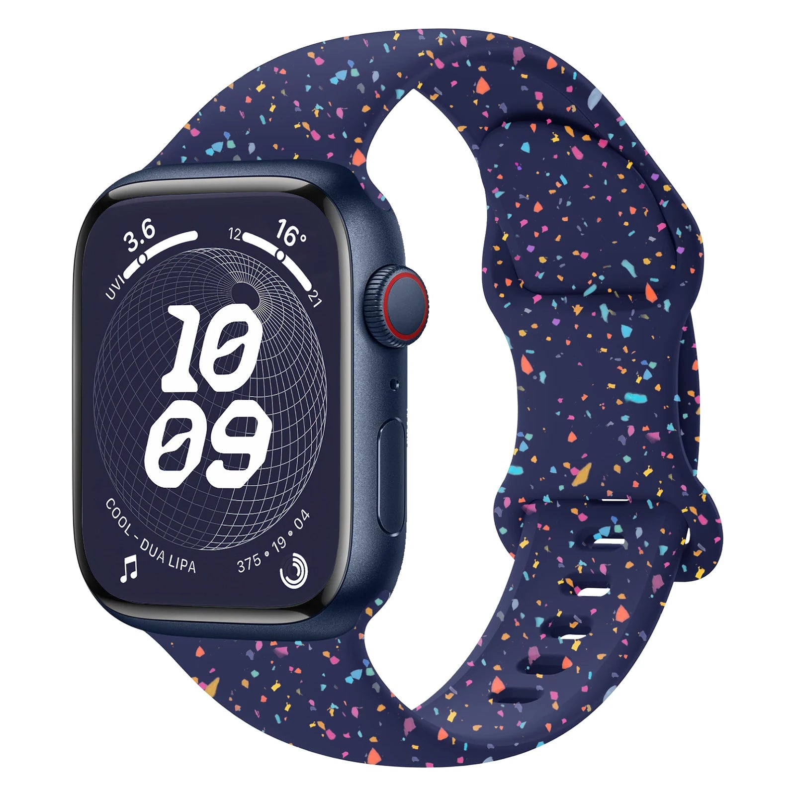 Silicone band for Apple Watch band 40mm 41mm 45mm 44mm 46mm 49mm 42mm Breathable band Apple Watch Series 11 10 9 8 SE 3 Ultra 2