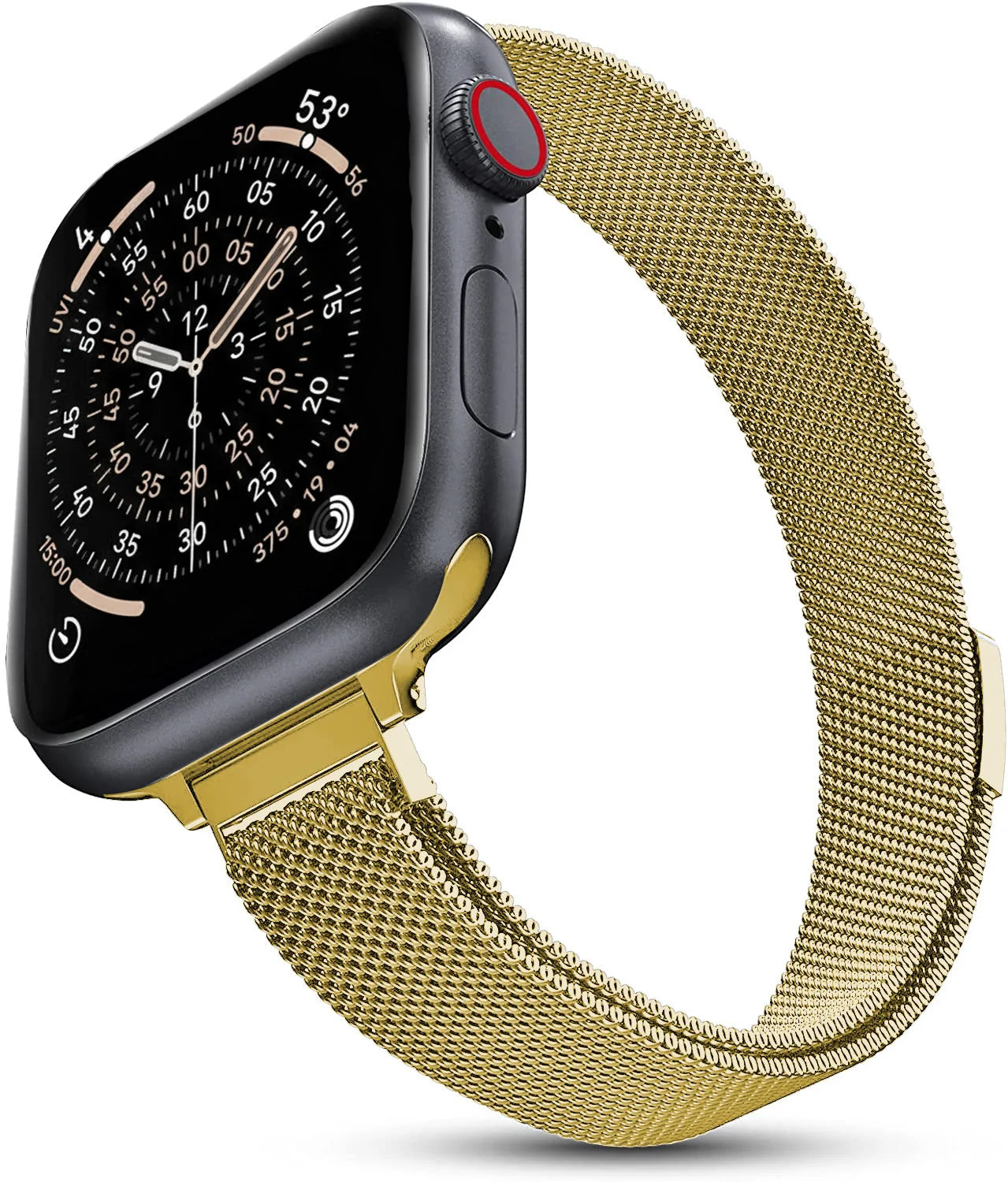 Slim Milanese Loop band For Apple Watch Ultra 3 band 40mm 44mm 41mm 45mm 42mm 49mm band Correa Apple Watch Series 11 10 9 8 7