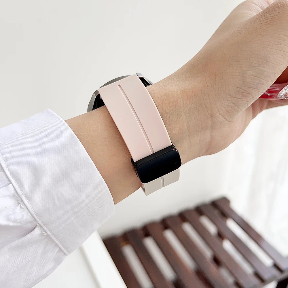 Silicone Loop Strap For Samsung Galaxy Watch 7 6 5 40mm 44mm Adjustable Bracelet Watchband For Galaxy 4 6 Classic 20/22/18mm