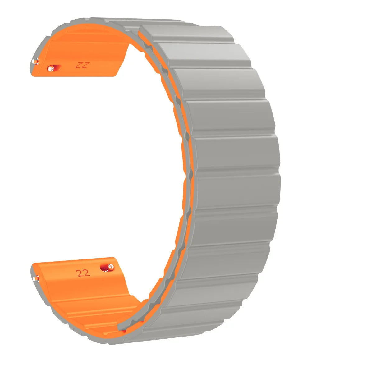 Universal Silicone Magnetic Watch band 16mm 18mm 20mm 22mm Quick Release Waterproof Durable Soft Smartwatch band For Men Women