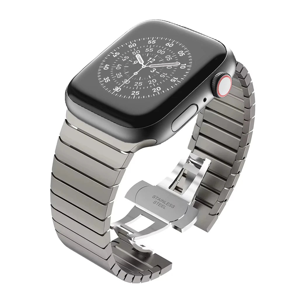 Stianless Steel band For Apple Watch Ultra 3 2 49mm 46mm 42mm 44mm 45mm 40mm 41mm metal band For Apple Watch Series 11 10 9 8 Band