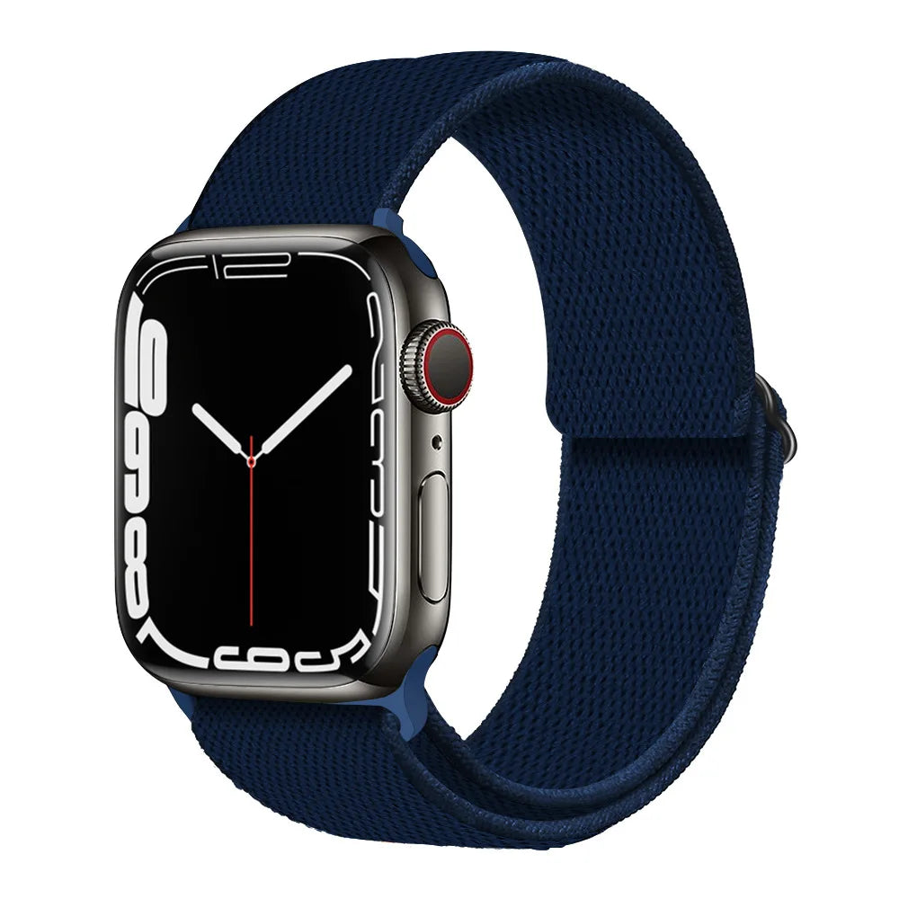 Nylon Loop band for Apple Watch band 45mm 44mm 42mm 40mm 41mm 46mm band Apple Watch Series 11 10 9 8 7 6 5 SE Ultra 3 49mm band
