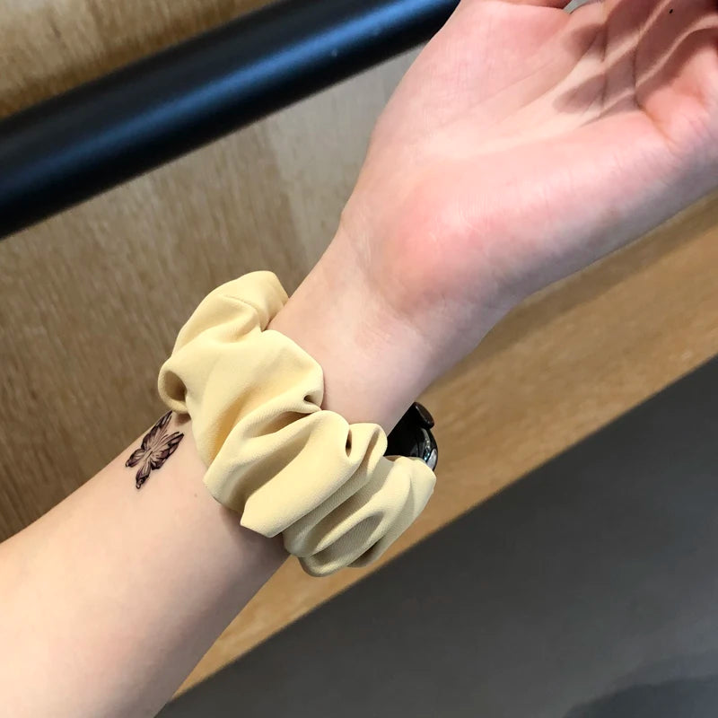 Candy Color Scheme Strap for Samsung Galaxy Fit 3 Elastic Solo Loop Strap for Samsung Galaxy Fit3 SM-R390 Accessories