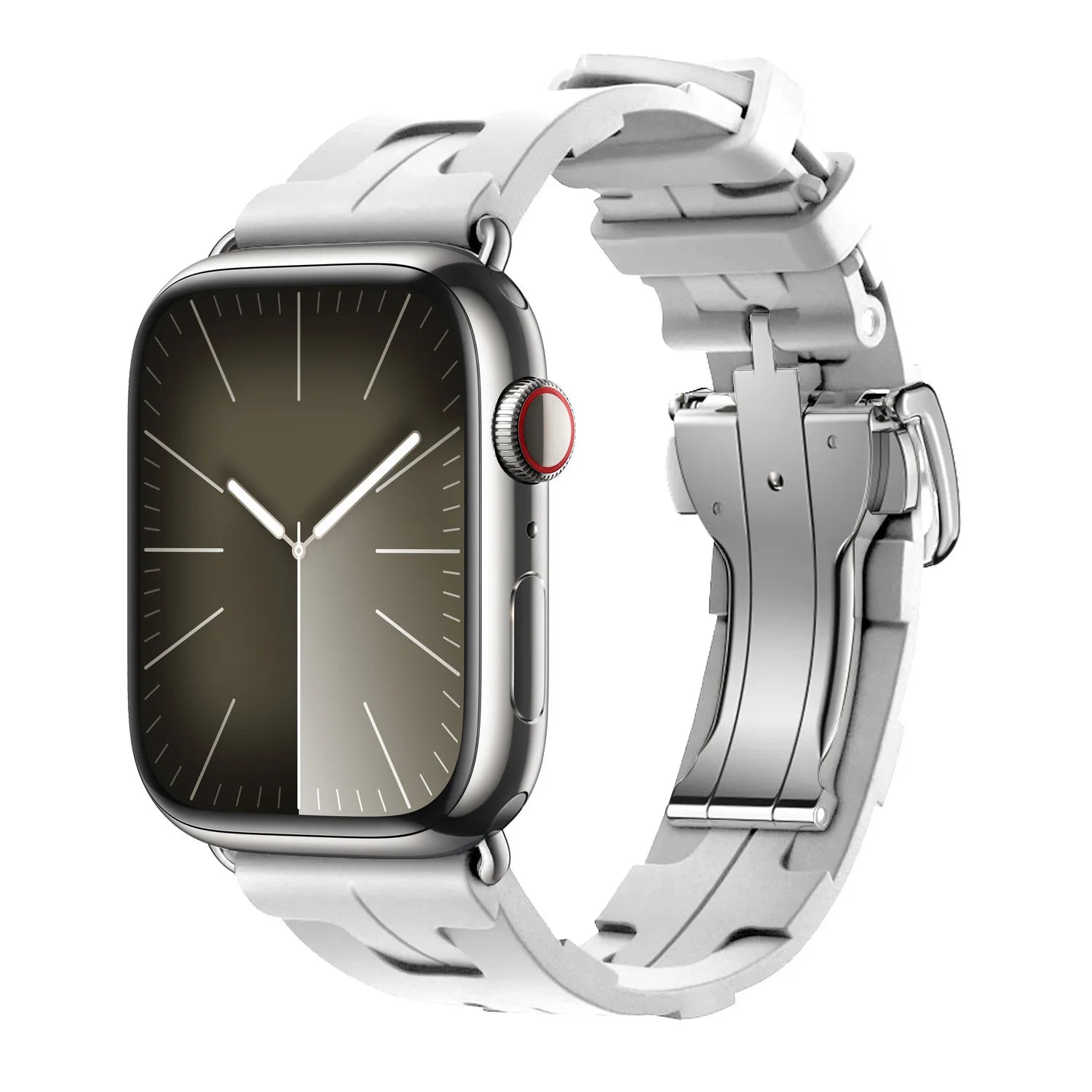 Kilim Single Tour band For Apple Watch band 45mm 44mm 41mm 38mm Folding Buckle Silicone band Apple Watch 10 46mm 42mm Ultra 2 49mm