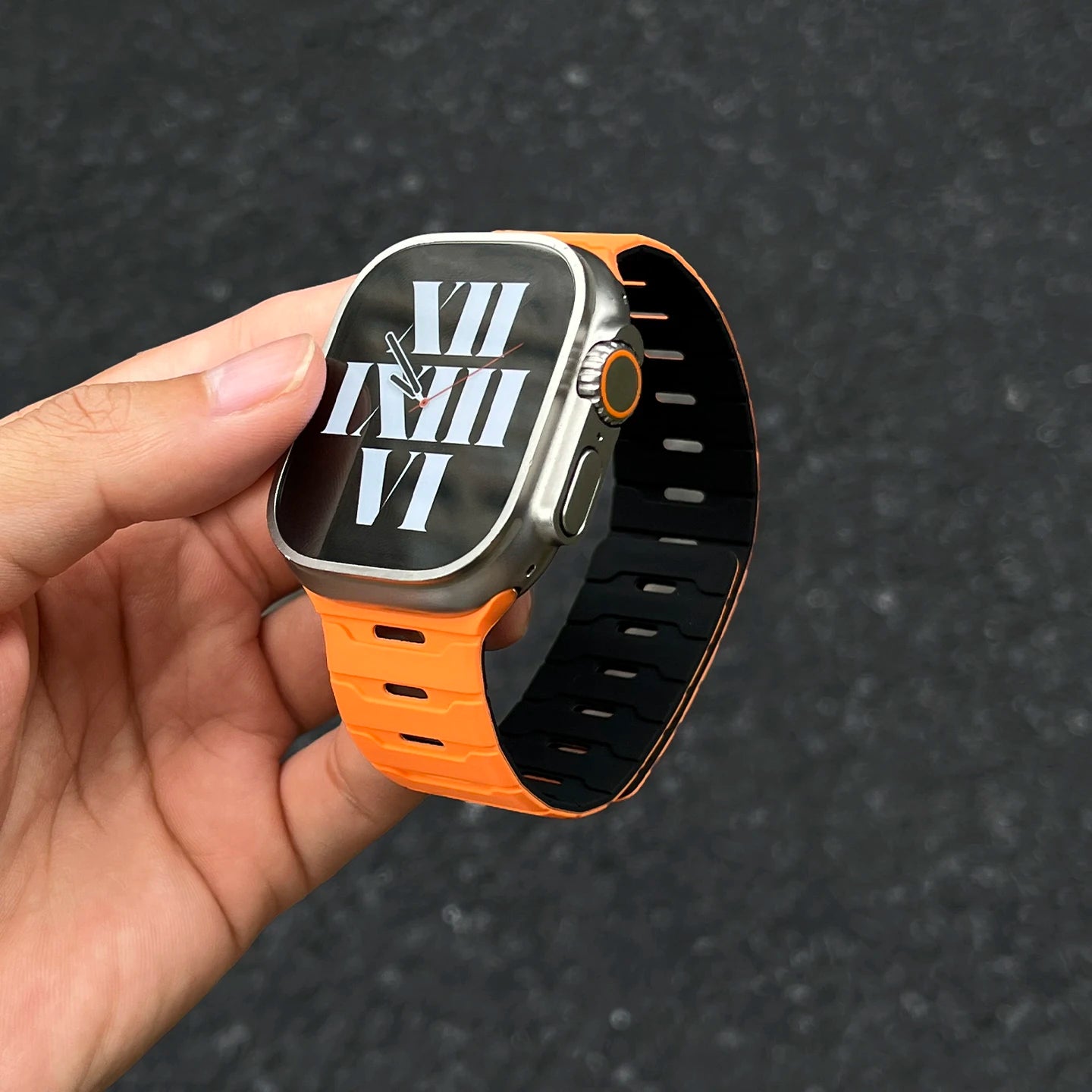 Magnetic Silicone for Apple Watch Ultra 3 band 40mm 44mm 46mm 45mm 49mm 42mm 41mm correas para band Apple Watch 11 10 SE 9 8 7 6