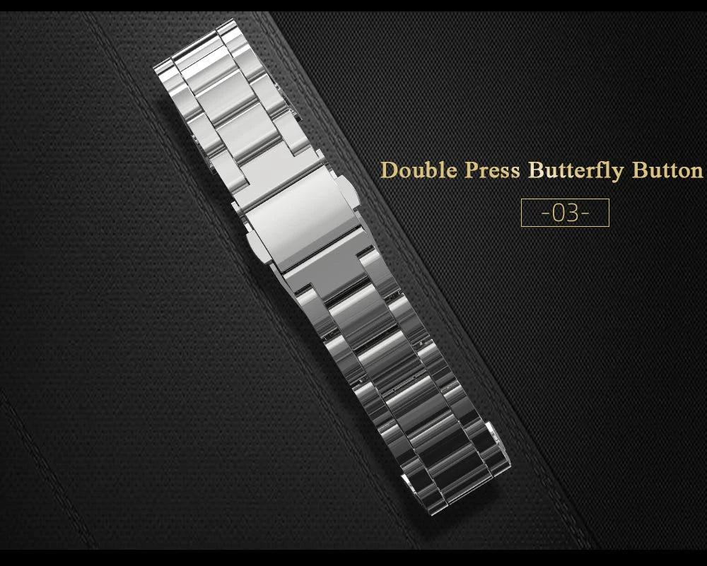 Luxury Stainless Steel band for Apple Watch Ultra 49mm 45mm 44mm 42mm Women Slim band for Apple Watch SE 9 8 7 6 5 3 Correa 41mm 40mm
