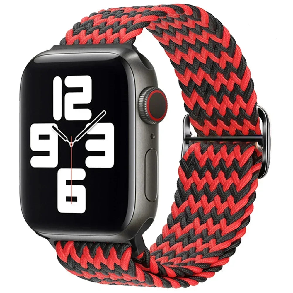 band for Apple Watch band Series 11 10 9 8 7 SE Ultra 3 49mm 46mm 42mm 44mm 45mm 40mm Braided band correa Apple Watch accessories
