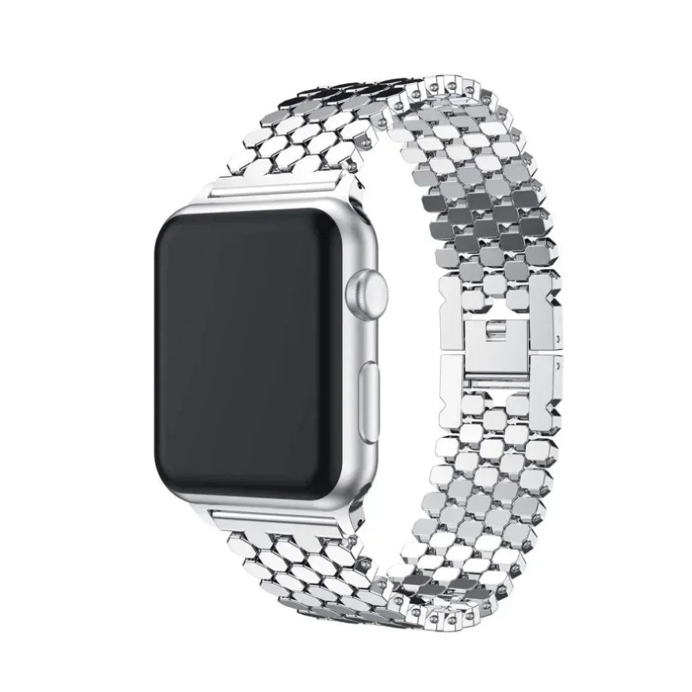 Metal band for Apple Watch Ultra 2 Series 9 8 7 45mm 42mm 44mm Stainless Steel band for Apple Watch Series 9 8 7 6 5 SE 41mm