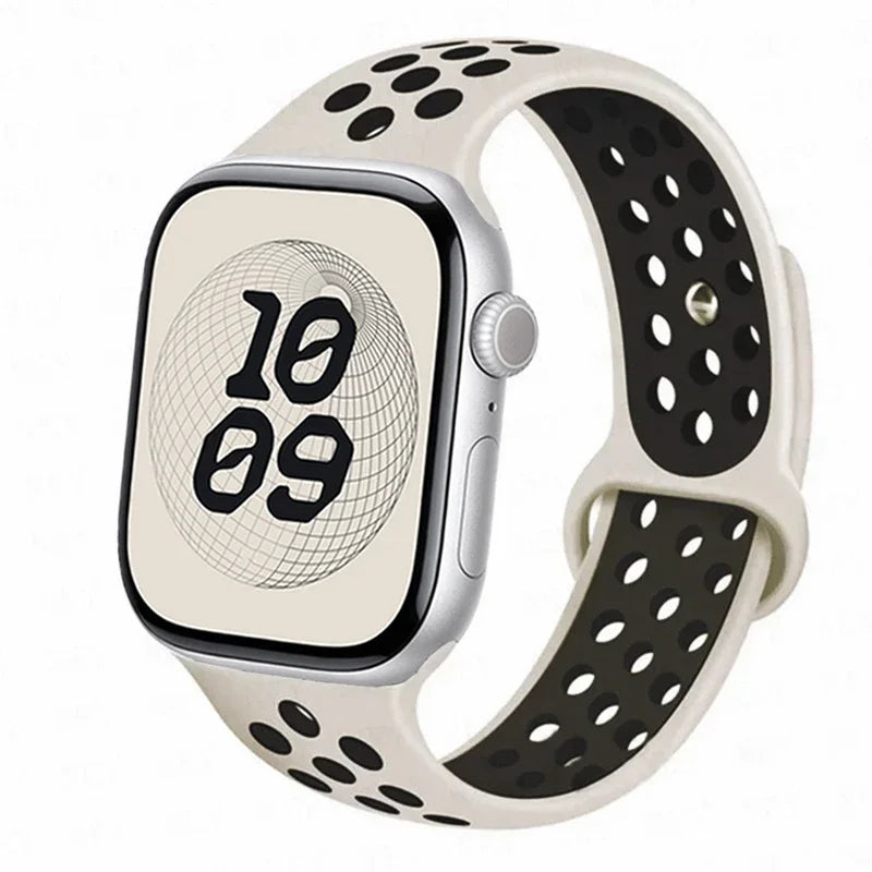 band For Apple Watch 10 46mm 42mm 45mm 41mm 44mm Ultra 2 3 49mm Sport Breathable band Apple Watch Series 11 8 7 6 4 5 9 SE 3 Band