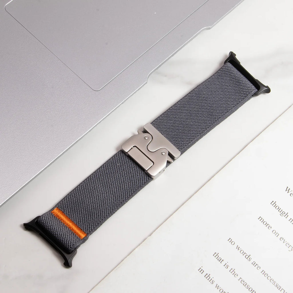 Samsung Galaxy Watch Ultra Strap 47mm Accessories Nylon Braided sport Bracelet Correa Galaxy Watch 7 Ultra Parachute Strap