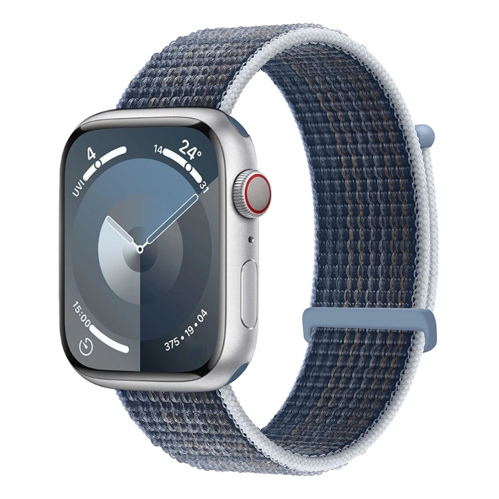 Nylon band for Apple Watch 11 10 46mm 42mm Ultra 3 2 49mm Breathable Replacement Wristband Apple Watch 9 8 7 6 5 SE3 45mm 41mm 44mm