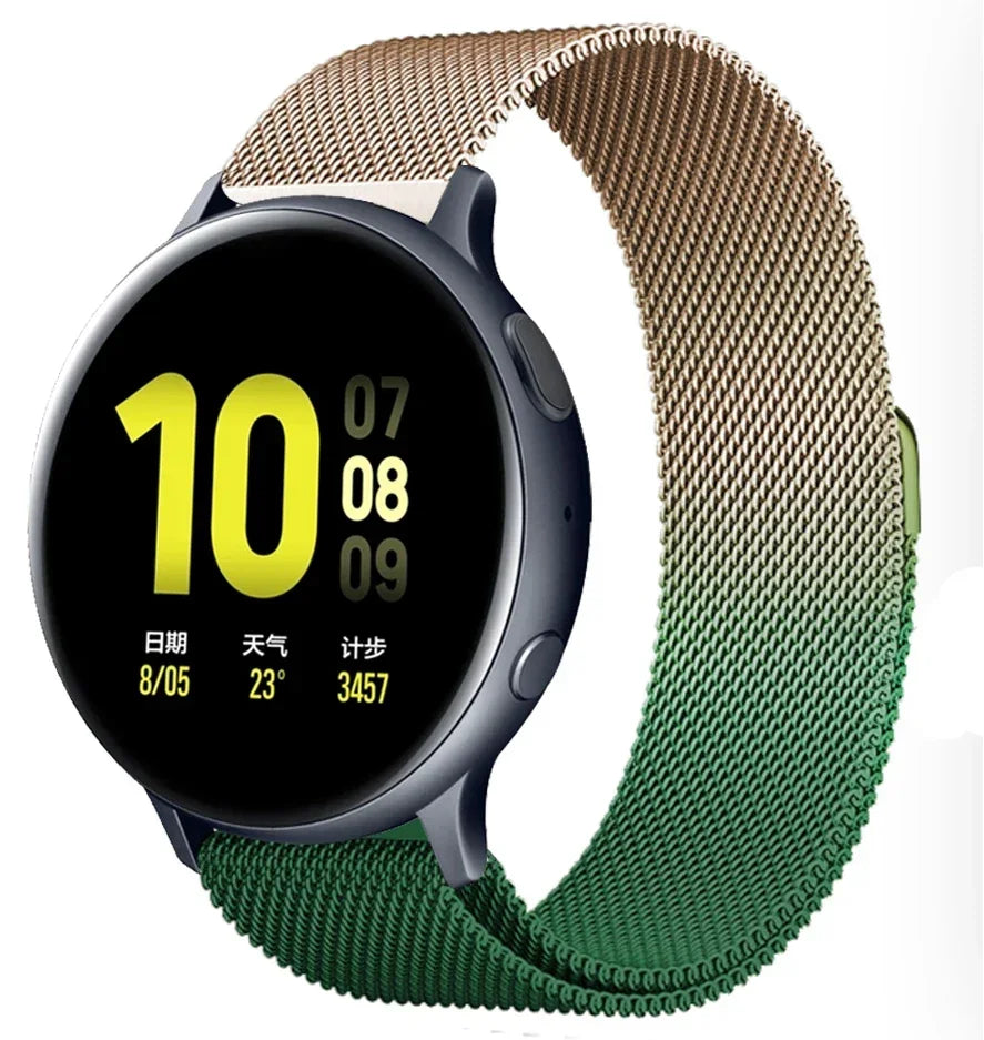 Strap for Samsung Galaxy watch Active 2/4/5/5Pro 44mm/40mm Magnetic loop 20mm 22mm Bracelet Galaxy Watch 6 4 classic 46mm 42mm