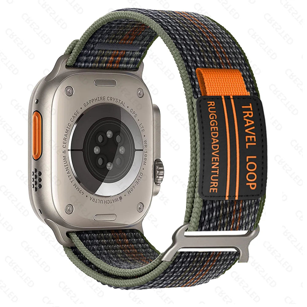Trail Loop band for Apple Watch Ultra 3 2 band 49mm 46mm 44mm 45mm 40mm 41mm 42mm Correas band Apple Watch Series 11 10 SE 9 8 7