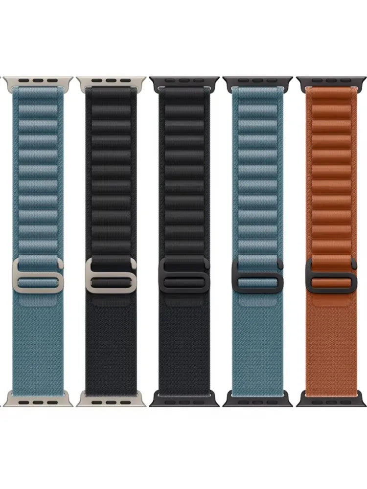 Alpine loop band for Apple Watch Ultra 2 band 49mm 44mm 40mm 41mm 45mm 42mm 46mm correa band Apple Watch Series 7 SE 3 8 9 10 11