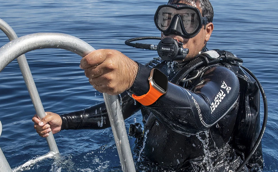 Sport Silicone band for Apple Watch band 44mm 40mm 46mm 41mm 49mm 42mm 45mm correas band Apple Watch Ultra 2 Series 10 9 8 7 SE