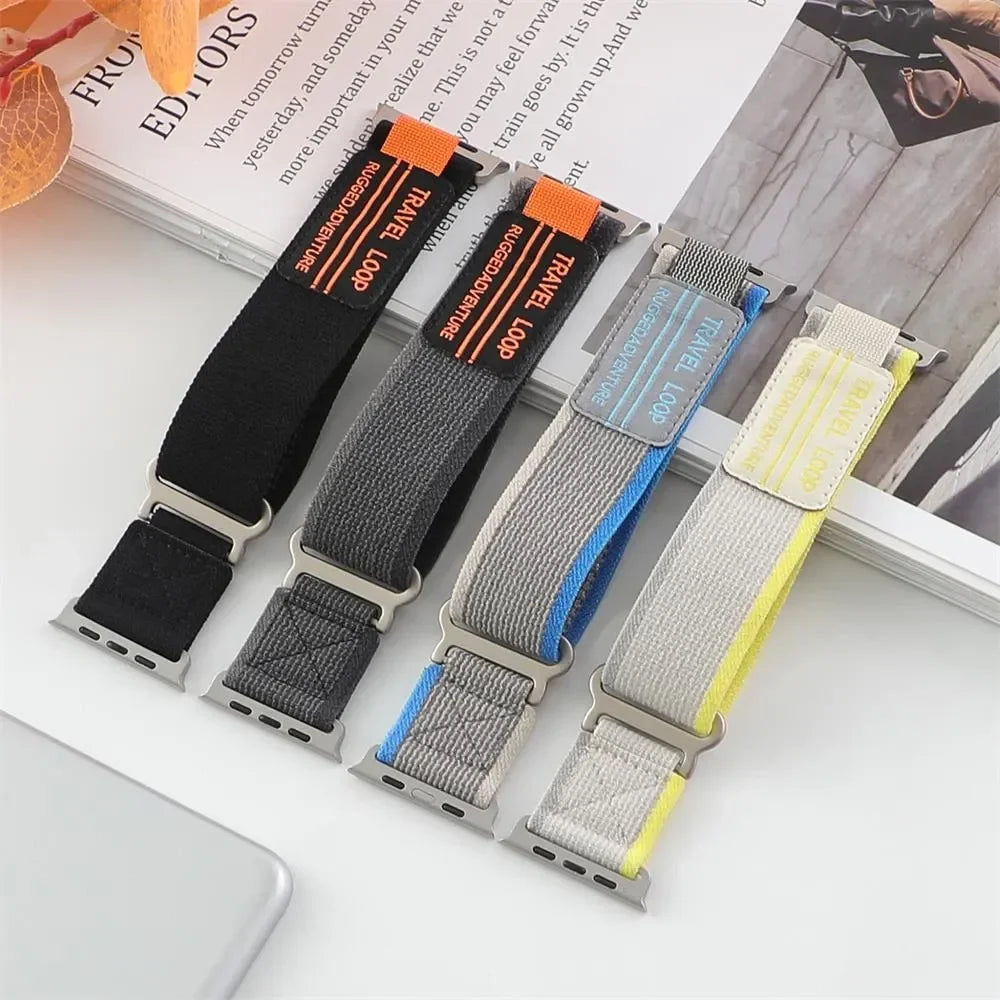 Trail loop band for Apple Watch Ultra 2 band 49mm 44mm 45mm 40mm 41mm 46mm 42mm 45mm 44mm band Apple Watch Series 10 SE 9 8 7 6 5