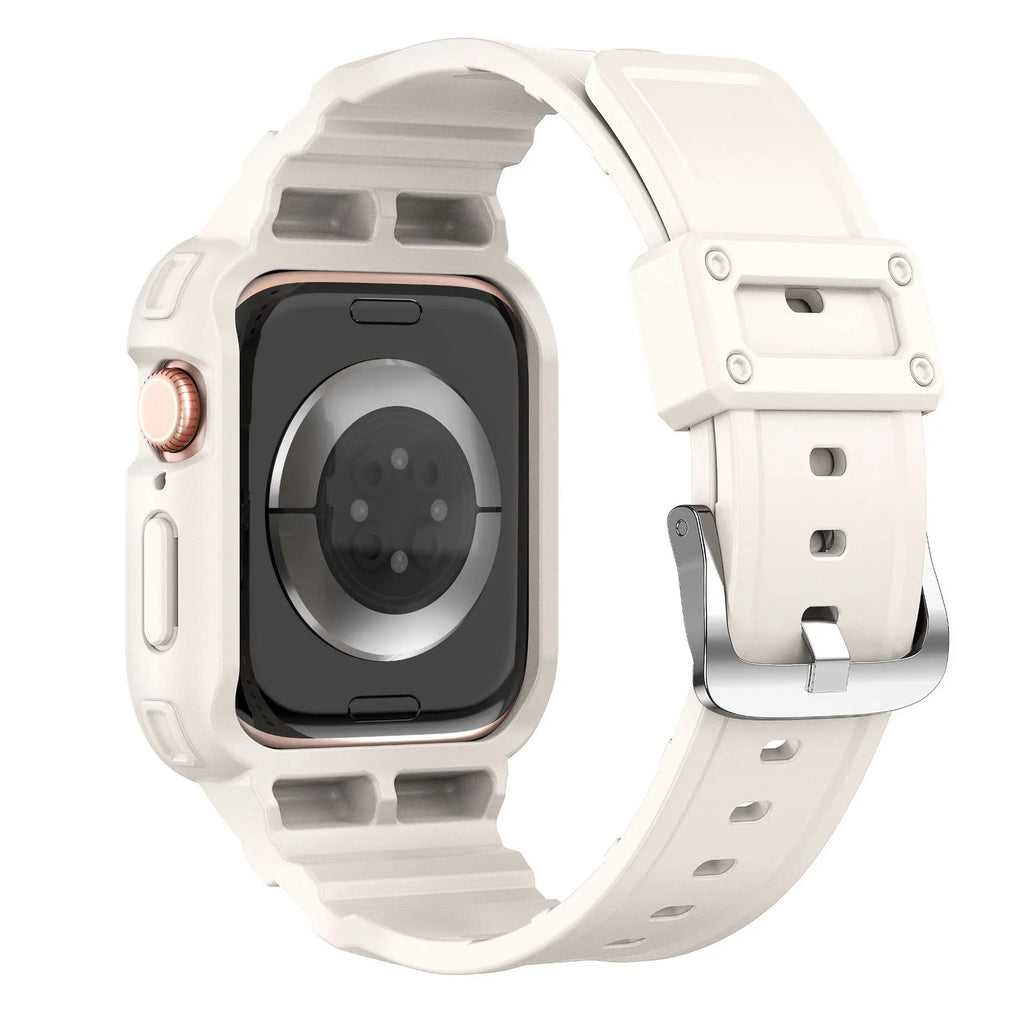 TPU Case + band For Apple Watch band 46mm 42mm 45mm 41mm 40mm 44mm Bumper band watch band for Apple Watch Series 10 9 8 7 6 SE 4