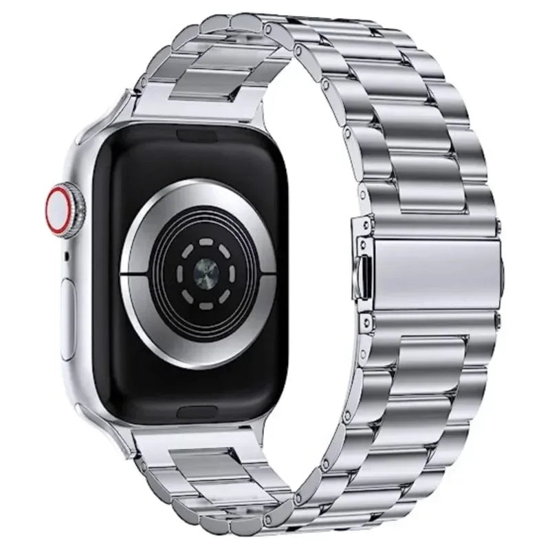 Stainless Steel band for Apple Watch band 45mm 44mm Ultra 2 49mm 42mm 40mm 41mm 46mm metal watch band SEries 10 9 8 7 6 5 4 3 SE