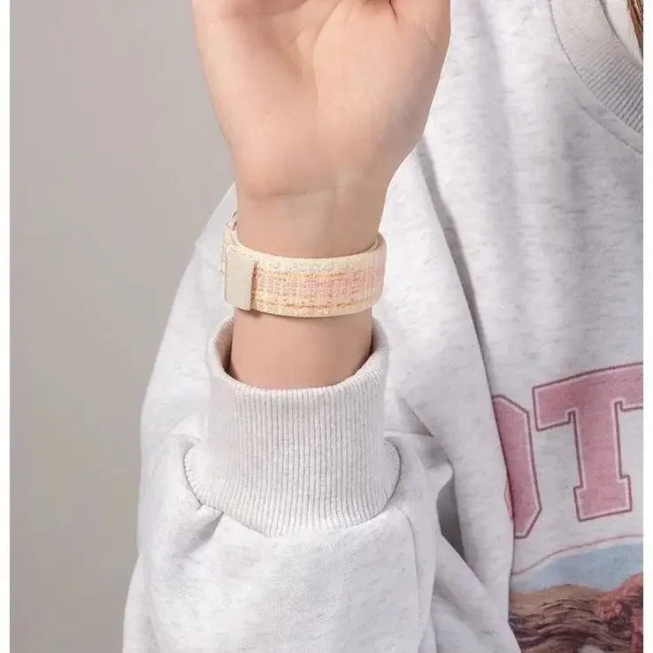 Sport Loop band for Apple Watch band Ultra 2 49mm 45mm 41mm 38mm 44mm Nylon band Apple Watch Series 10 9 8 7 6 5 4 SE 46mm 42mm