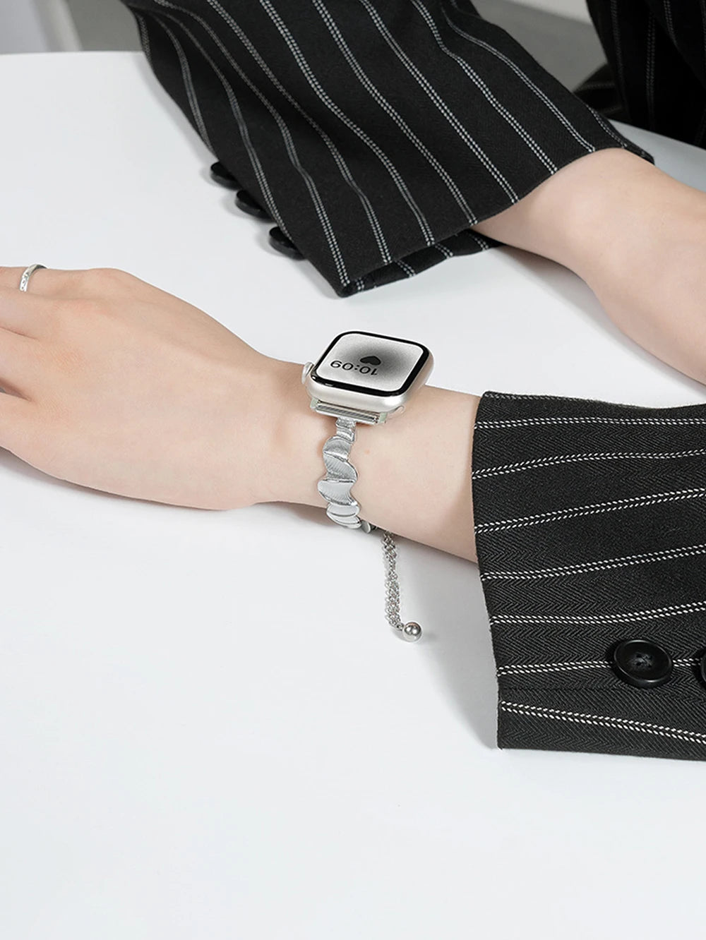 Women metal band for Apple Watch 10 Ultra 46mm 9 8 7 band 42mm 45mm 41mm Belt band Apple Watch Series 6 SE 40mm 44mm 49mm Watchband