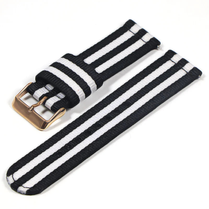 22mm Nylon watch strap For Samsung Galaxy watch 46mm 42mm Active2 Active1 Gear S3 frontier Sports nylon bang