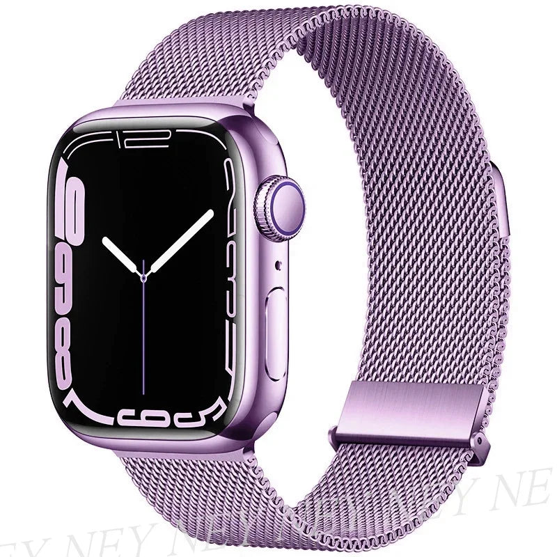 Milanese Loop for Apple Watch band 44mm 40mm Ultra 2 band 49mm 45mm 41mm 42mm 38mm 44mm band Apple Watch Series 8 7 6 SE 5 4 3