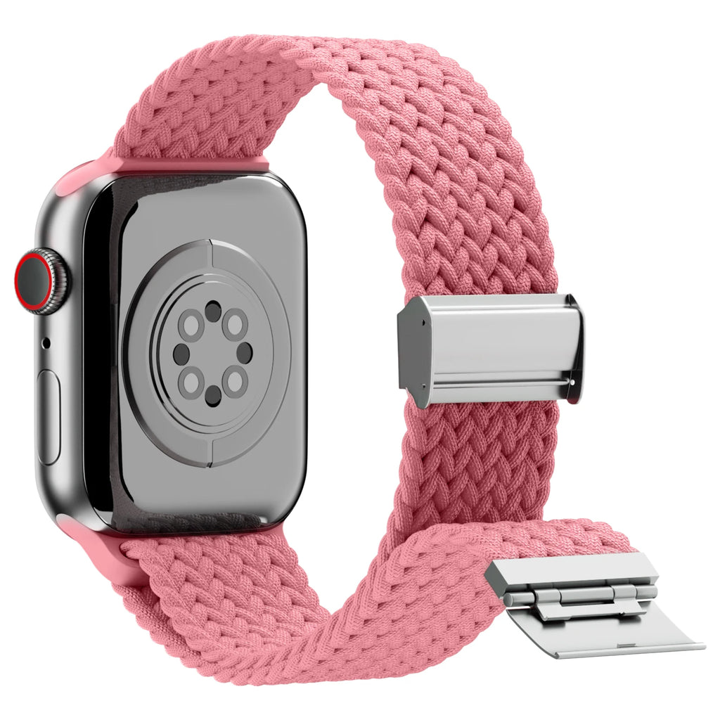 band For Apple Watch band 46mm 45mm 44mm 49mm 40mm 41mm 42mm Braided loop correa band Apple Watch Series 10 8 9 7 5 SE 6 4 Ultra