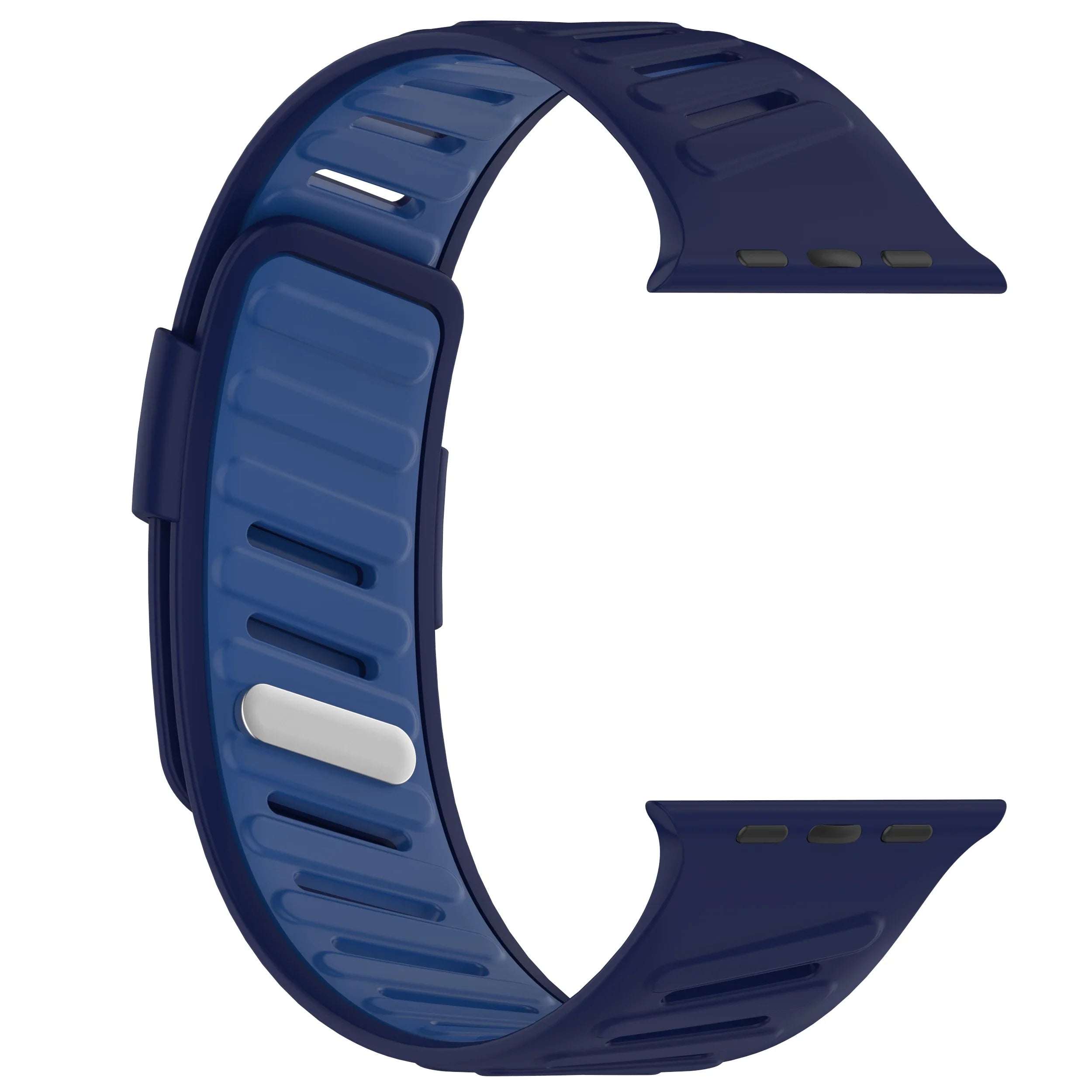 Silicone Sport band For Apple Watch Ultra 2 3 49mm band 42mm 44mm 45mm 46mm Slanted Buckle band for Apple Watch 11 10 9 8 7 6 5 4 SE 3