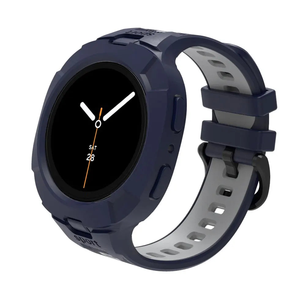Samsung Watch 8 40mm 44mm TPU Strap Silicone Watchband For Samsung Galaxy Watch 8 Classic 46mm Sport Smartwatch Accessories
