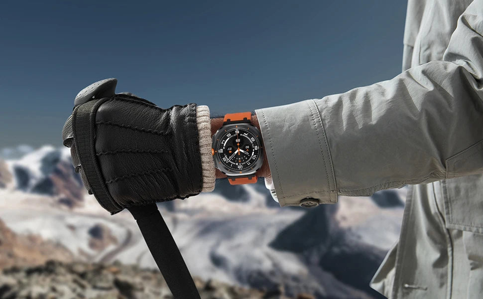 Metal+Silicone Band For Samsung Galaxy Watch Ultra 47mm Accessories Sport wrist belt Bracelet correa Galaxy Watch7 8 Ultra Strap