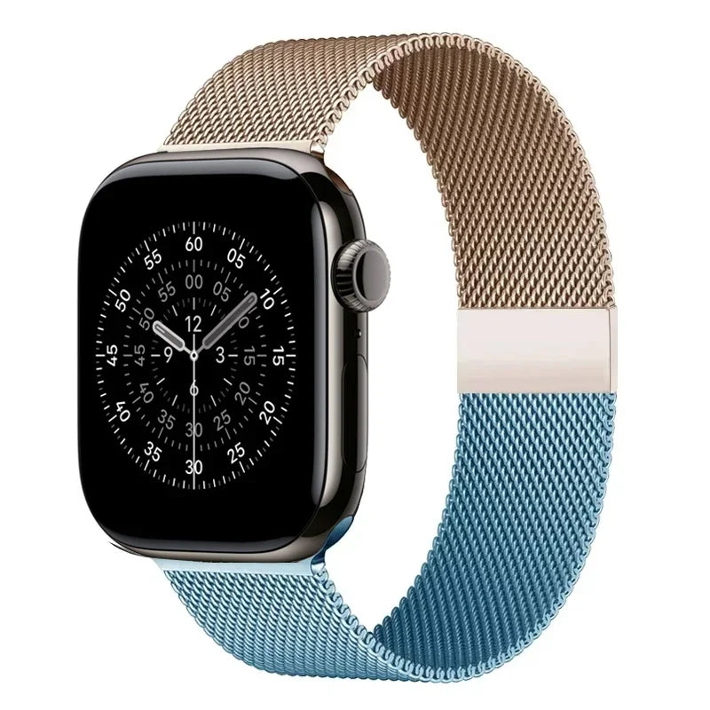 Milanese loop For Apple Watch Series 11 10 8 7 6 5 4 SE 9 Ultra 2 3 49mm band Apple Watch 45mm 44mm 38mm 40mm 41mm 42mm 46mm bands