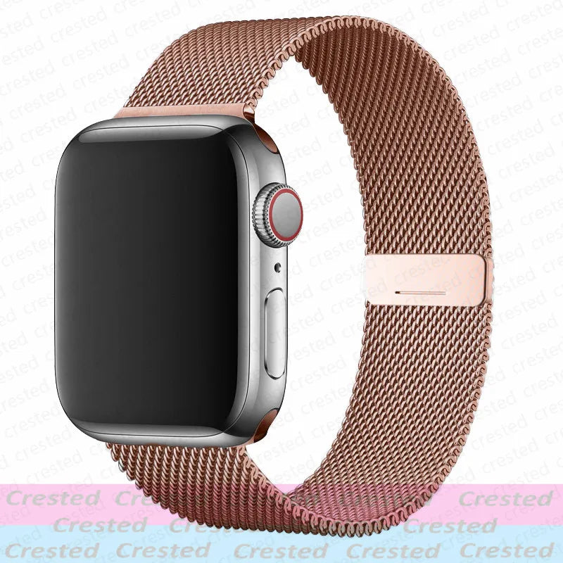 Magnetic band For Apple Watch band 44mm 40mm 45mm 46mm 49mm 42mm 41mm 38mm belt band Apple Watch Series 10 9 3 6 7 8 SE Ultra 2