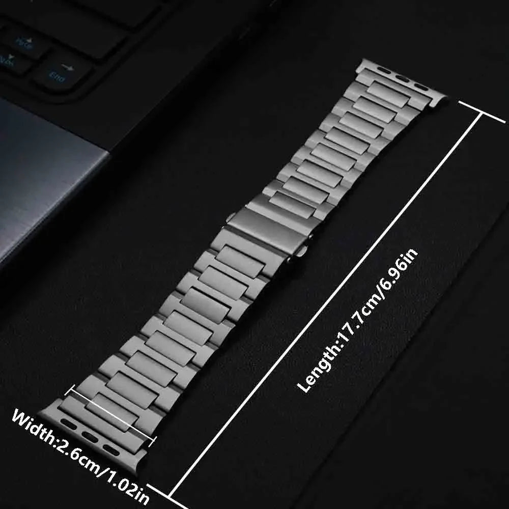 Titanium band for Apple Watch Ultra 3 2 Series 11 10 9 8 6 SE Luxury band For Apple Watch Ultra 49mm 45mm 46mm 44mm Correa band